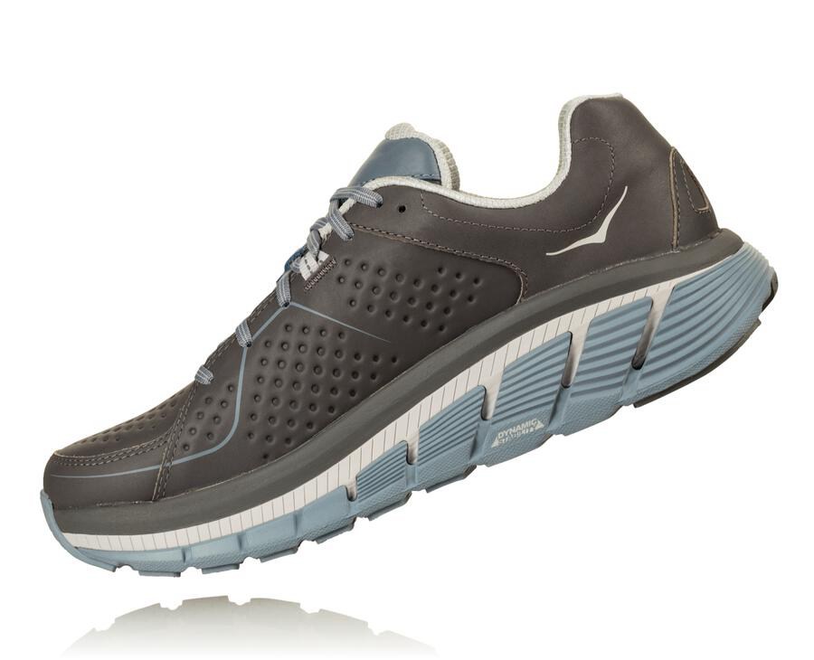 Zapatillas Running Hoka One One Mujer - Gaviota Cuero - Marrones - FOW894713